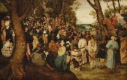 Pieter Brueghel the Younger The Preaching of St. John the Baptist. France oil painting artist